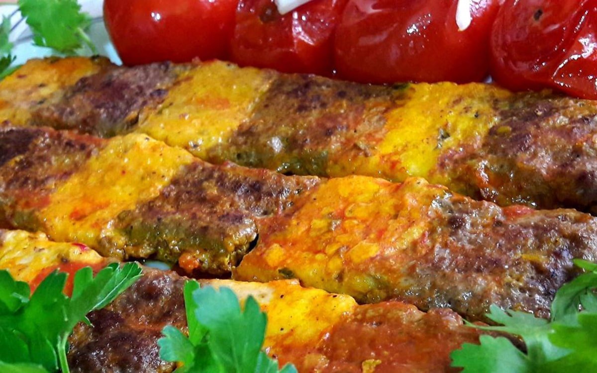 Two-Tone Skillet Kebab